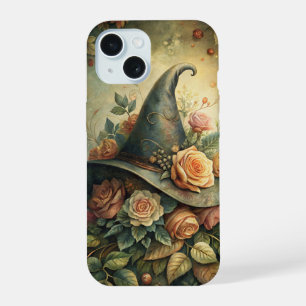 Rose Witch Hat – Soft Witchy Aesthetic Phone Case