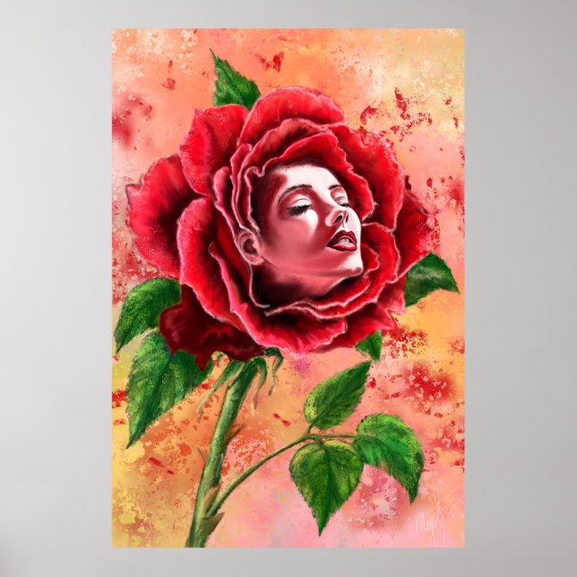 Rose Woman Poster (Front)