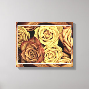 Rose Wrapped Canvas