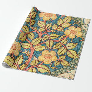 Rose Wreath By William Morris Wrapping Paper