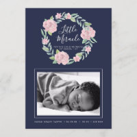 Rose Wreath Little Miracle Photo Birth