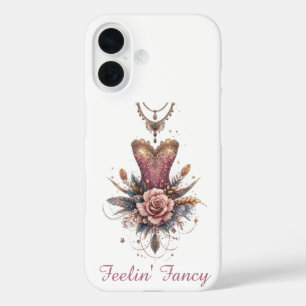 Roseate Elegance iPhone 16 Case