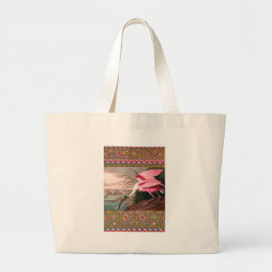 Roseate Spoonbill Audubon Bird Wildlife Large Tote Bag