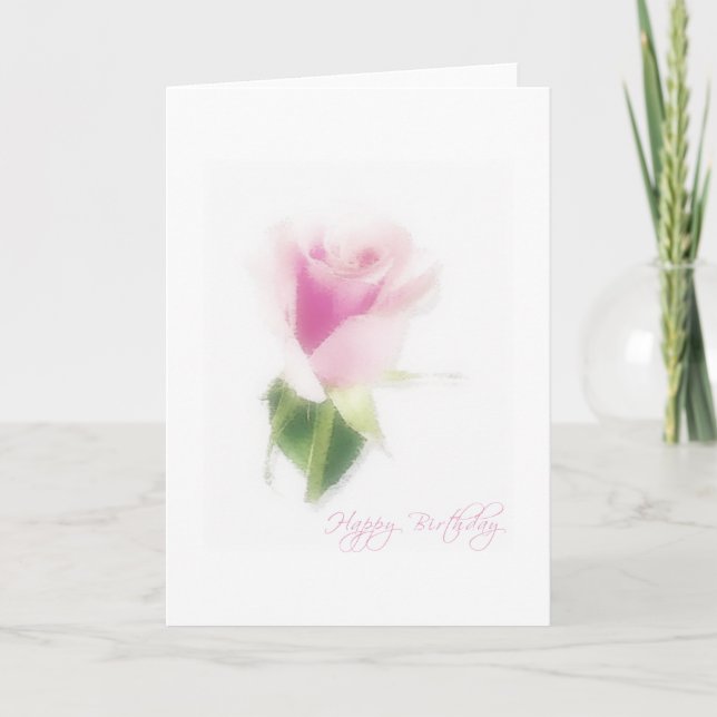 Rosebud Card (Front)