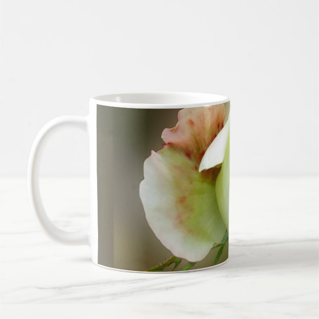 rosebud glowing coffee mug (Left)