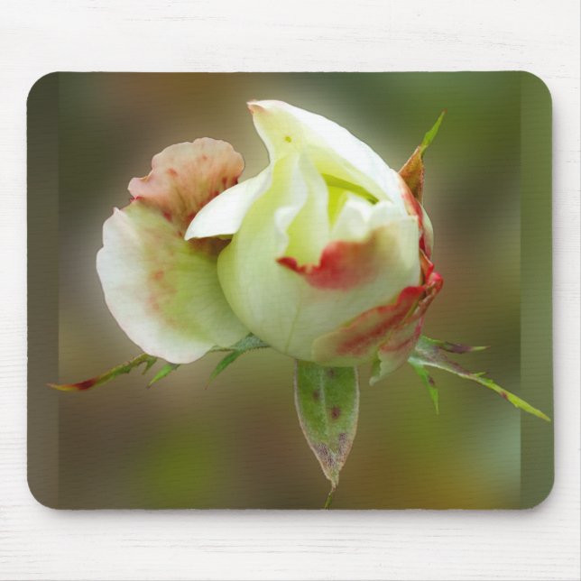 rosebud glowing mouse mat (Front)