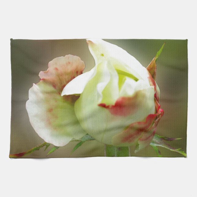 rosebud glowing tea towel (Horizontal)