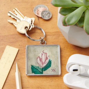 Rosebud Key Ring