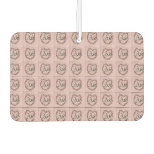 Rosebud Love Car Air Freshener