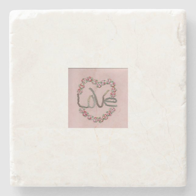 Rosebud Love Coaster (Front)