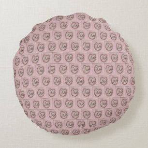Rosebud Love Round Cushion