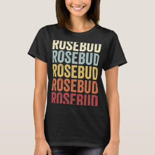 Rosebud South Dakota Rosebud SD Retro Vintage Text T-Shirt
