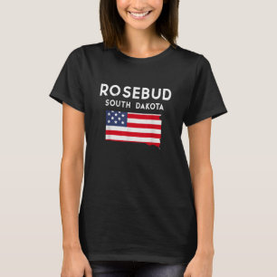 Rosebud South Dakota USA State America Travel Sout T-Shirt