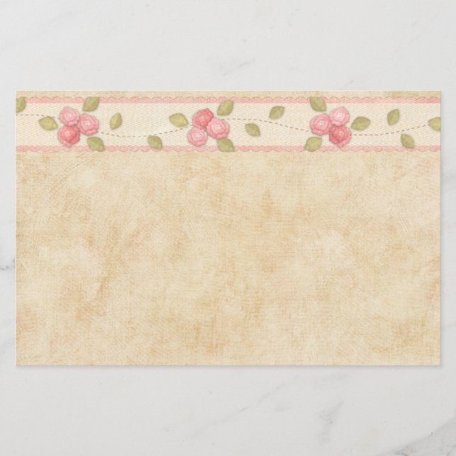 Rosebud Stationary Stationery (Front)