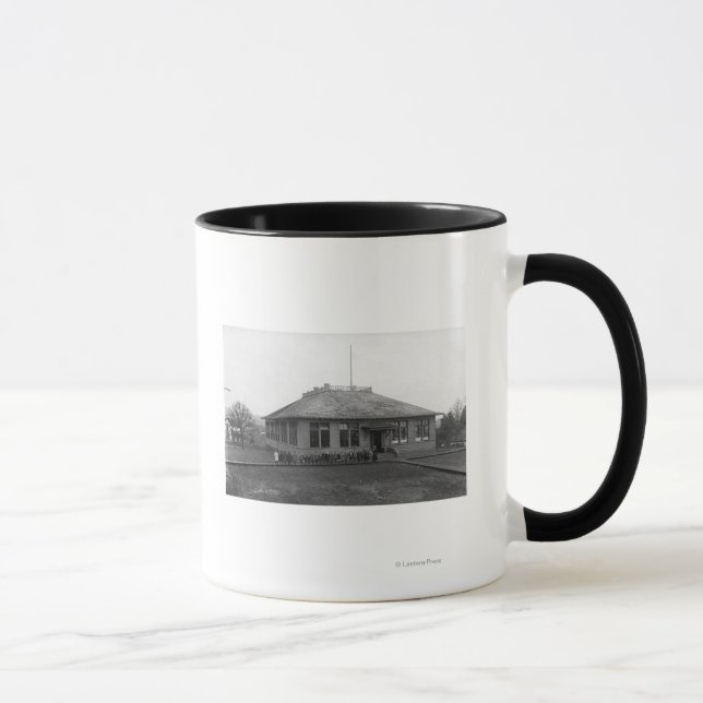 Roseburg, OR View of West Side Public School Mug (Right)