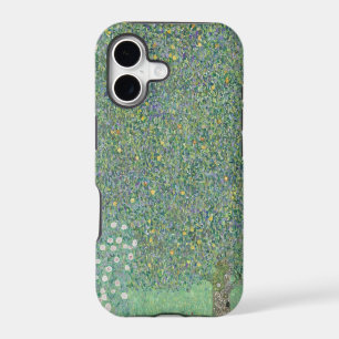 Rosebushes under the trees - Gustav Klimt