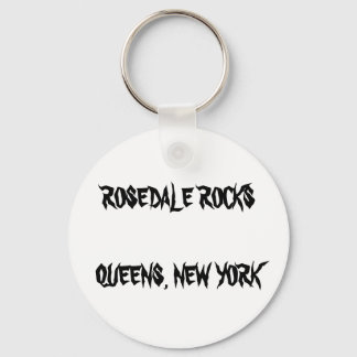 ROSEDALE ROCKS QUEENS, NEW YORK KEYRING