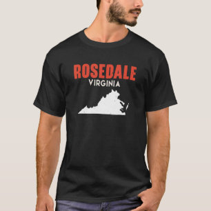Rosedale Washington USA State America Travel Washi T-Shirt