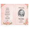 ROSEGOLD FLORAL | Funeral Program Template