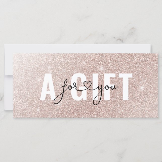 ROSEGOLD GLITTER BUSINESS ENTITY CERTIFICATE (Front)