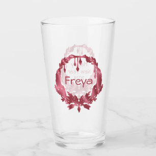 Rosegold Name & Happy New Year Pint Glass