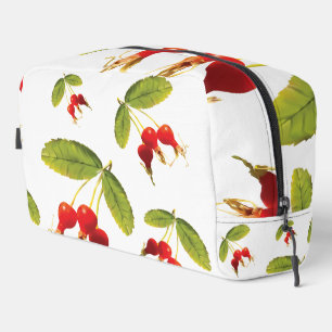 Rosehips Pattern 3 Angles Dopp Kit