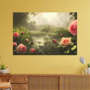 RoseLake - Wrapped Canvas