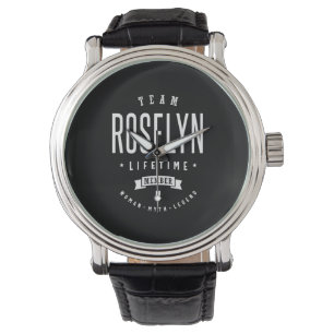 Roselyn Personalised Name Birthday Watch