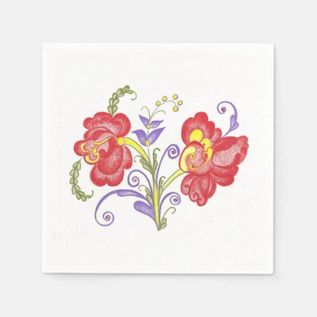 Rosemal Napkins (Front)