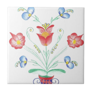 Rosemaling by Neeter Tile