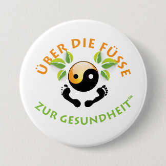 Rosemarie's Wohlfühl Oase Stiftknopf 7.2cm rund1 7.5 Cm Round Badge