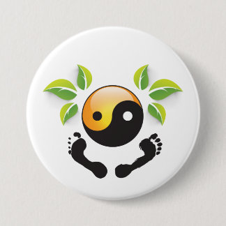 Rosemarie's Wohlfühl Oase Stiftknopf 7.2cm rund2 7.5 Cm Round Badge