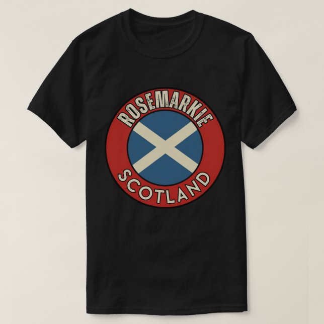 Rosemarkie, Scotland T-Shirt (Design Front)