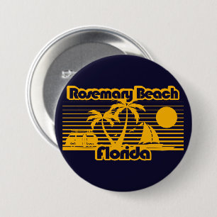 Rosemary Beach Florida 7.5 Cm Round Badge