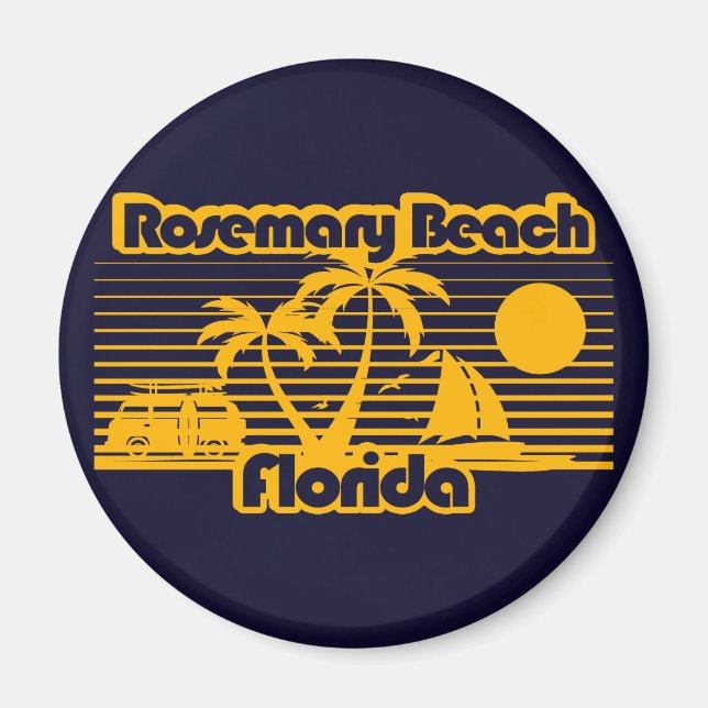 Rosemary Beach Florida Magnet (Front)