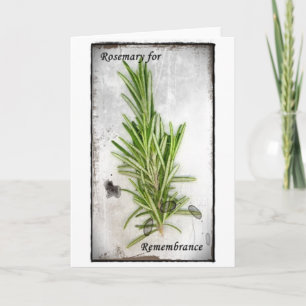 Rosemary Card