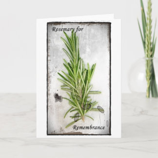 Rosemary Card