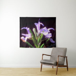 Rosemary Flowers Tapestry