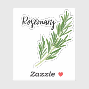 Rosemary Herb Jar Sticker