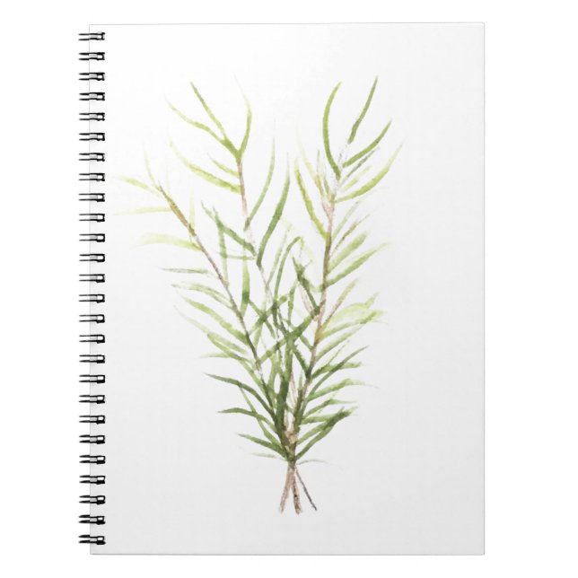 Rosemary herbs notebook (Front)