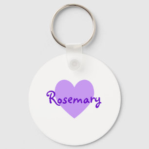 Rosemary in Purple Key Ring