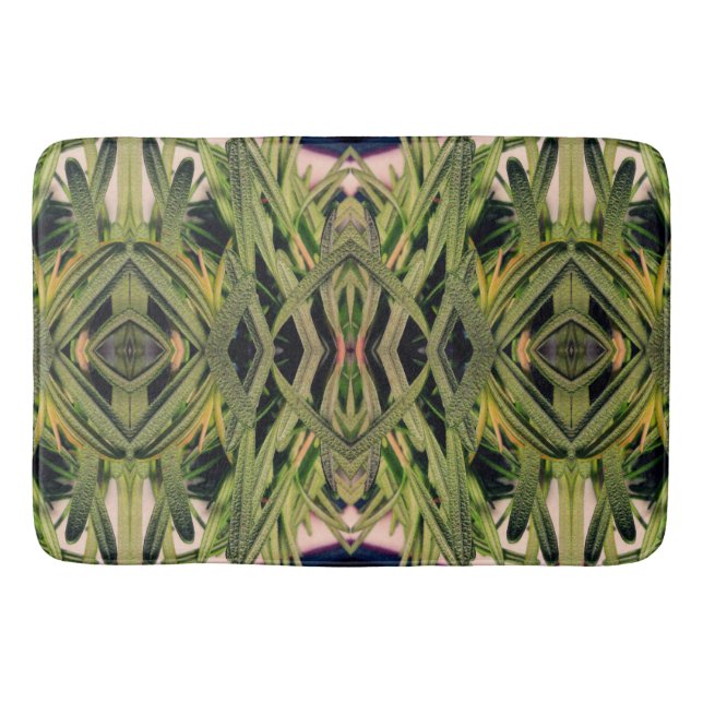 Rosemary Tapestry Bath Mat (Front)
