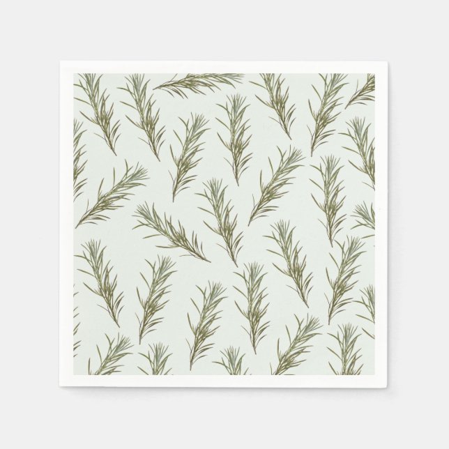 Rosemary Whispers Napkin (Front)