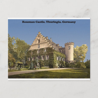 Rosenau Castle, Thuringia, Germany Postcard