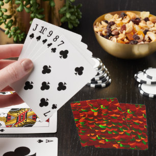 Rosenblätter abstrakt Playing Cards