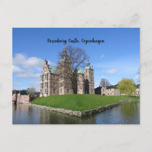 Rosenborg Castle, Copenhagen, Denmark Postcard