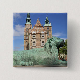 Rosenborg Palace, Copenhagen, Denmark 15 Cm Square Badge
