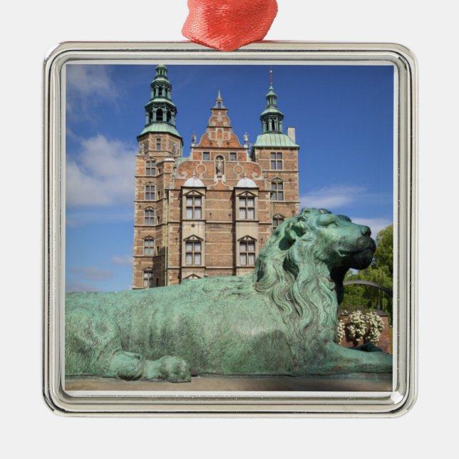 Rosenborg Palace, Copenhagen, Denmark Metal Tree Decoration (Front)
