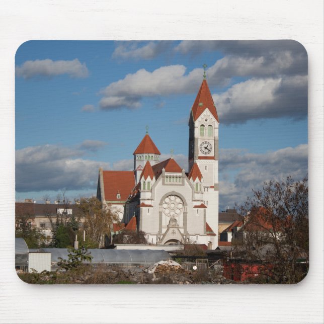 Rosenkranzkirche, Pfarre Hetzendorf Mouse Mat (Front)