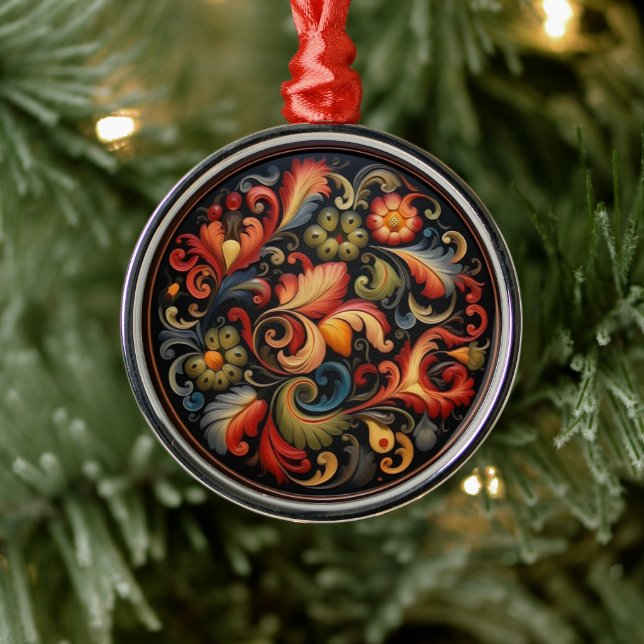 Rosepaint Modern 4 of 6 Metal Tree Decoration (Tree)